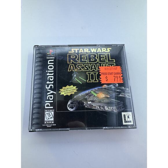 Star Wars: Rebel Assault II 2 (PlayStation 1 PS1) CIB Complete - EXCELLENT SHAPE - Picture 1 of 7